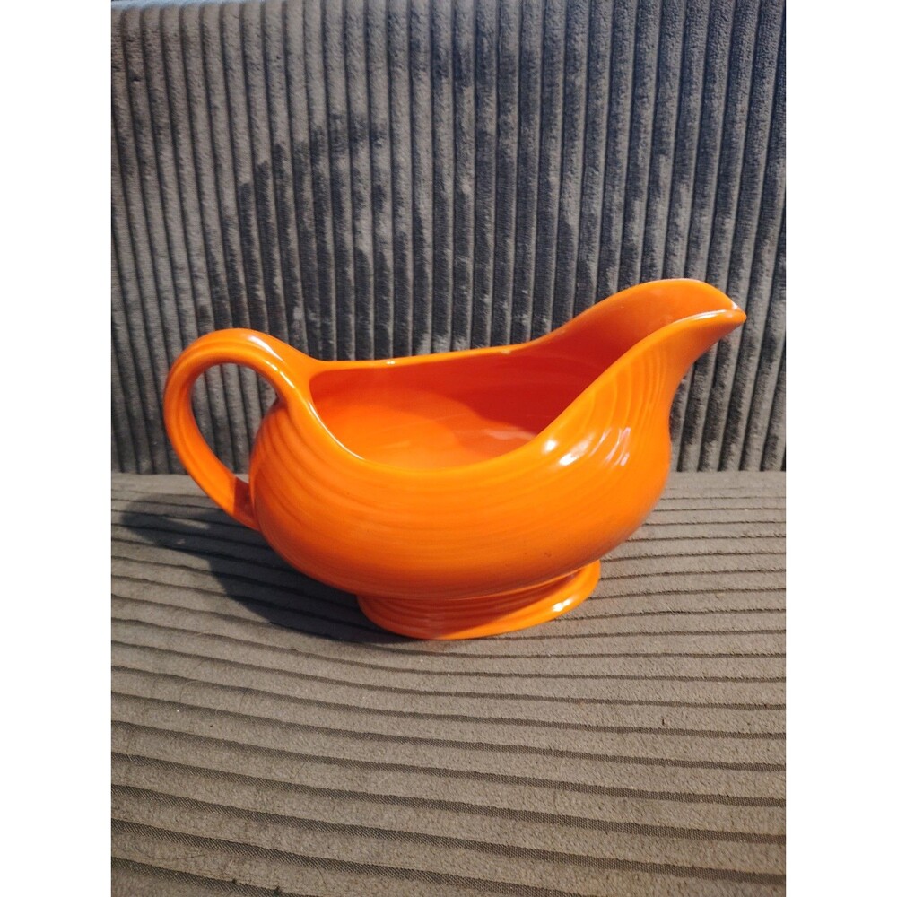 Fiestaware Poppy Orange Gravy Boat